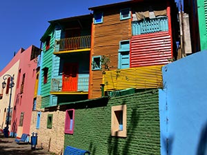Im Künsterviertel von Buenos Aires Im Künsterviertel von Buenos Aires