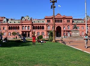 Buenos Aires - Der Präsidentenpalast Buenos Aires - Der Präsidentenpalast