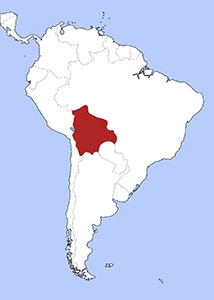 Lage Bolivien Lage Bolivien