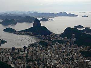 Die Bucht von Rio de Janeiro
