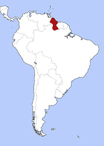Lage Guyana Lage Guyana