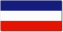 Flagge Serbien Flagge Serbien