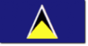 Flagge St. Lucia