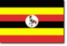 Flagge Uganda