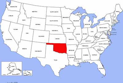 Lage Oklahoma Lage Oklahoma