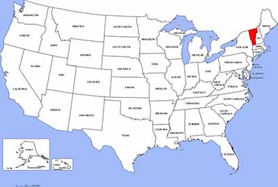 Lage Vermont Lage Vermont